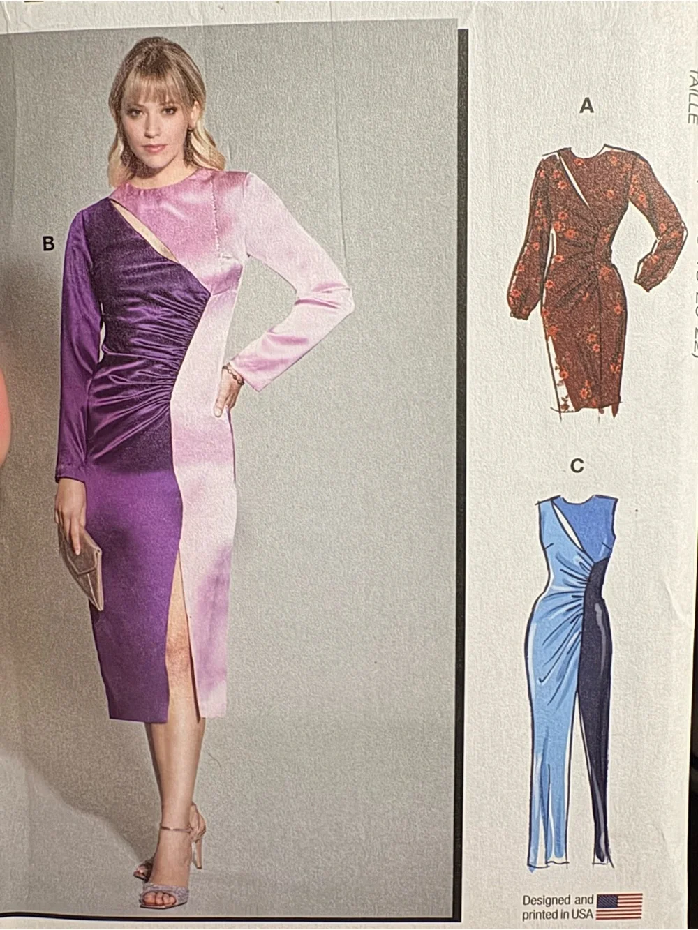 BN UNCUT McCall's 8341 E5 PLUS SIZE SEWING PATTERNS FORMAL DRESS PROM WEDDING